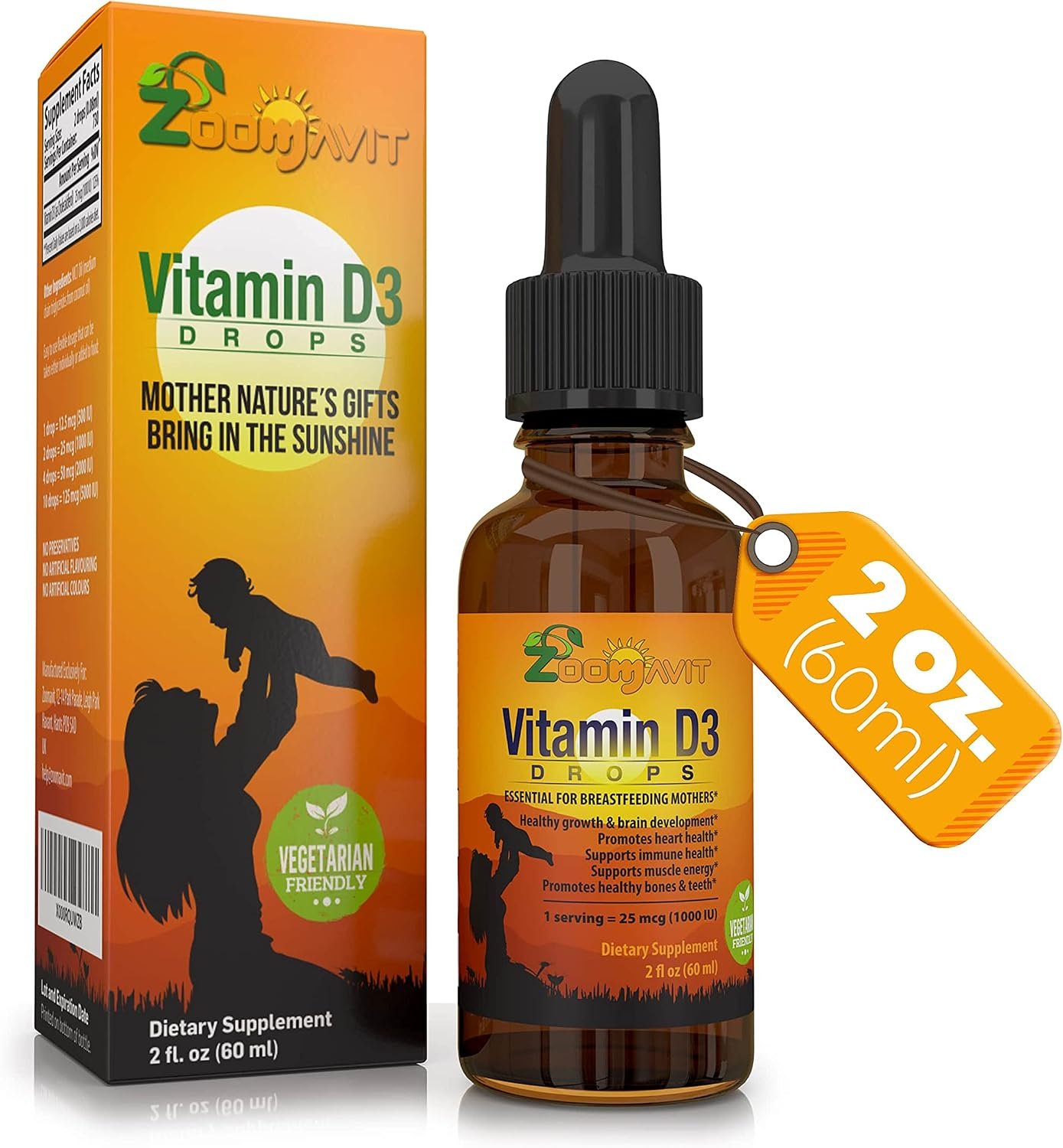 Zoomavit Infant Vitamin D Drops